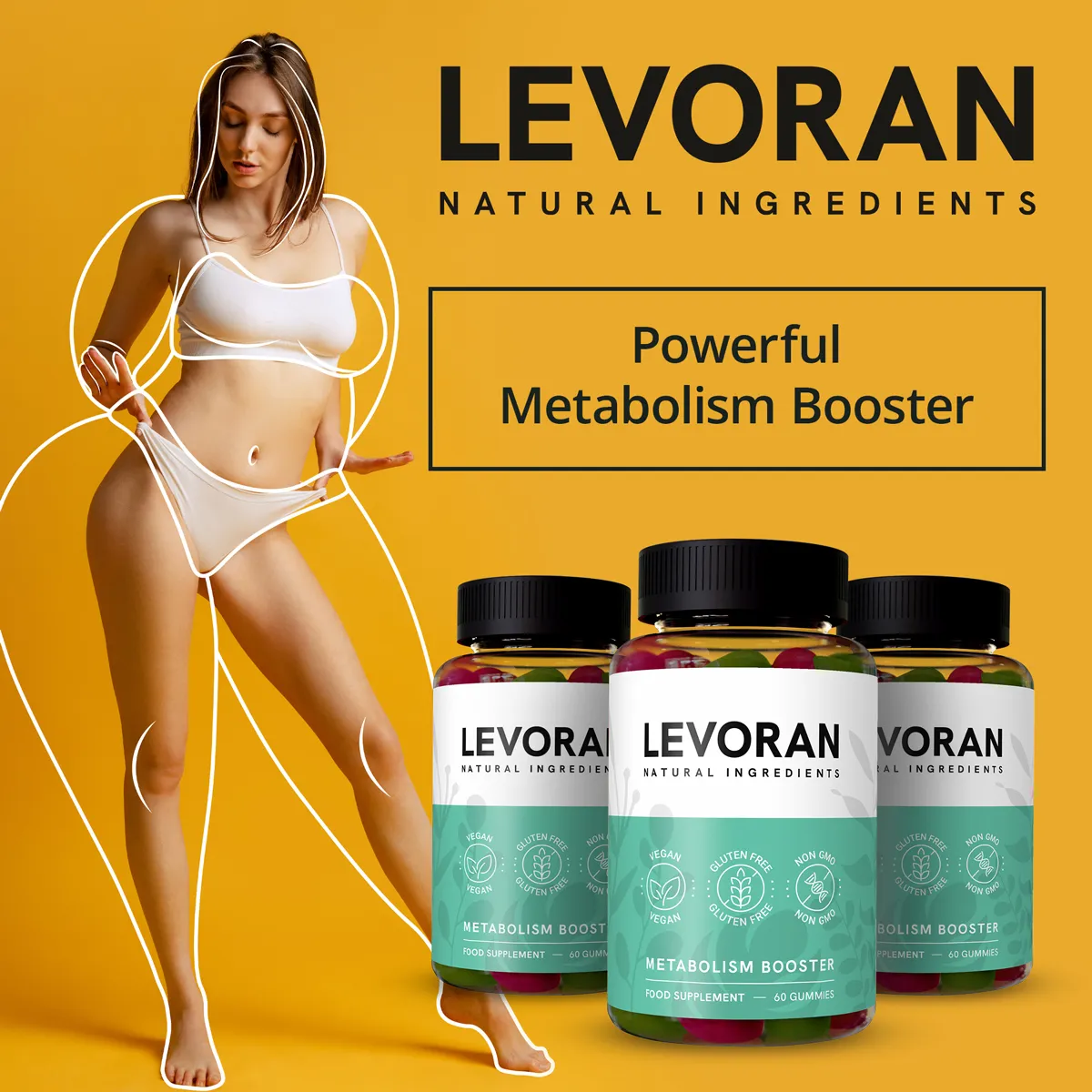Levoran, 60 Gummies